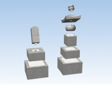 お墓参りの際は、下記の所をよく注意して見て下さい